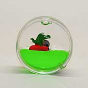 Magnet Liquid-Filled Round Crocodile